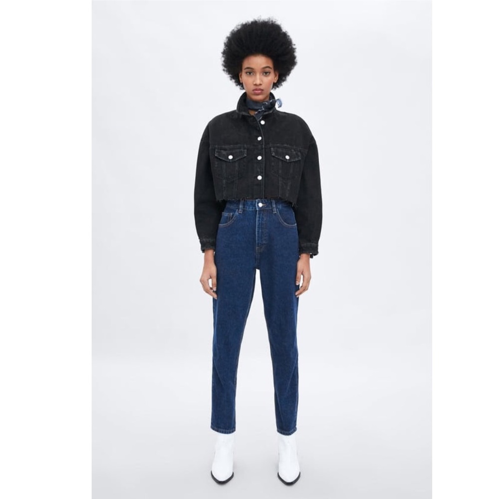 Zara Mom Fit High Waist Jeans Size 27/4